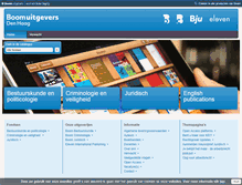 Tablet Screenshot of boomuitgeversdenhaag.nl
